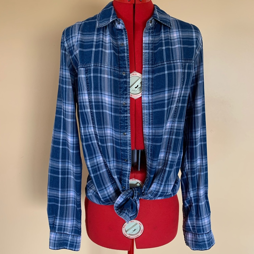 🥼🌈🔥Hudson plaid Shirt.⚡️🌈